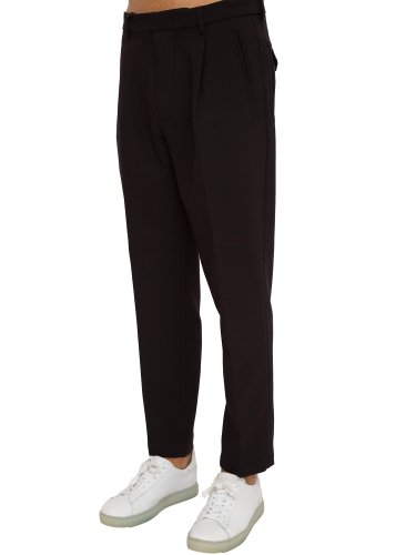 Мужские повседневные брюки EMPORIO ARMANI SD - TROUSERS NERO