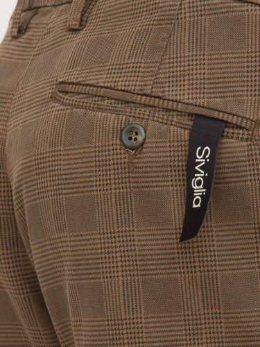 Чоловічі повсякденні штани SIVIGLIA PANTALONE MARRONE