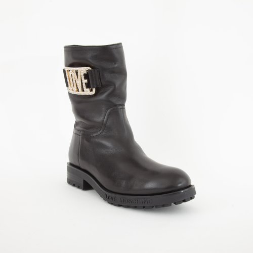 Женские ботинки  LOVE MOSCHINO ST.TTOD NERO