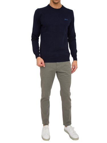 Мужской свитер  GUESS JEANS MAGLIA BLU