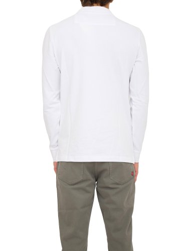 Чоловіче поло GUESS JEANS POLO MANICA LUNGA BIANCO