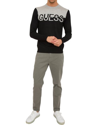 Мужской свитер  GUESS JEANS MAGLIA NERO