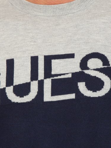 Мужской свитер  GUESS JEANS MAGLIA BLU