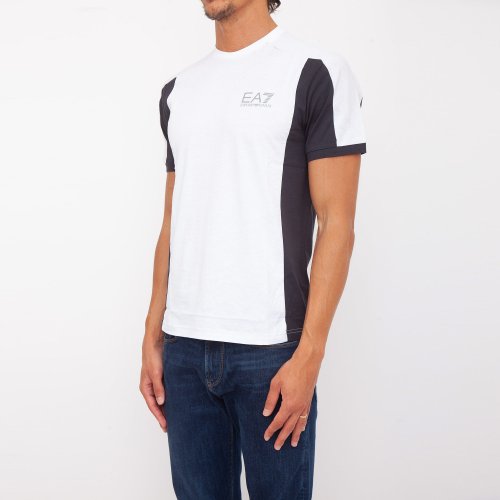 Мужская футболка EA7 EMPORIO ARMANI T-SHIRT BIANCO