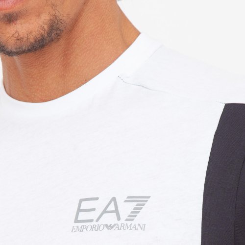 Мужская футболка EA7 EMPORIO ARMANI T-SHIRT BIANCO