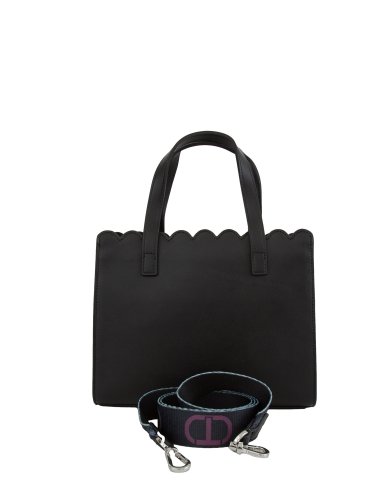 Женская сумка с ручками TWIN-SET SHOPPER PICCOLA NERO