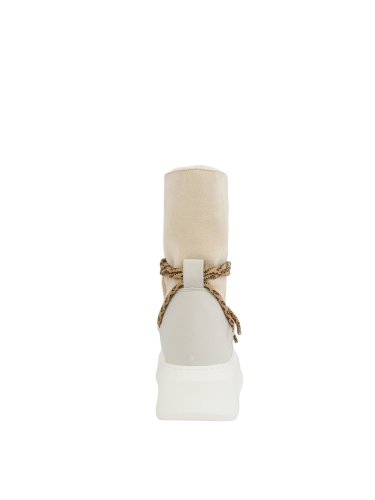 Женские сапоги TWIN-SET STIVALETTO IMBOTTITO BEIGE