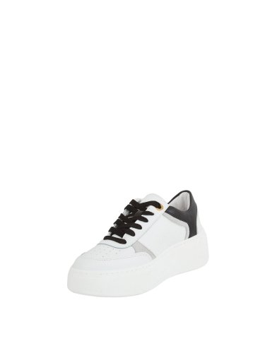 Жіночі кросівки TWIN-SET SNEAKER CON LAVORAZIONE DEBOSSED DETT.CONTRASTO BICOLOR