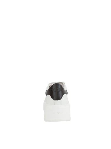 Женские кроссовки TWIN-SET SNEAKER C/TOPPONE IN CONTRASTO E PASSALACCI OVAL T BIANCO