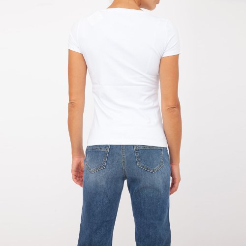 Женская футболка EA7 EMPORIO ARMANI T-SHIRT BIANCO