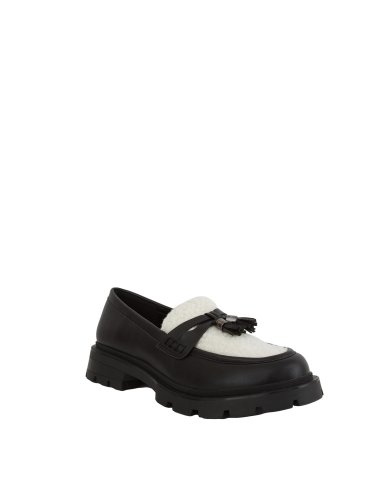 Жіноче класичне взуття TWIN-SET MOCASSINO NERO