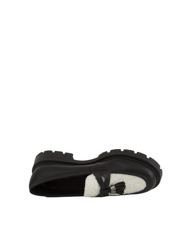 Жіноче класичне взуття TWIN-SET MOCASSINO NERO