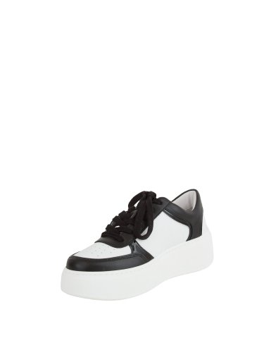 Женские кроссовки TWIN-SET SNEAKERS BASSA IN PELLE BICOLOR