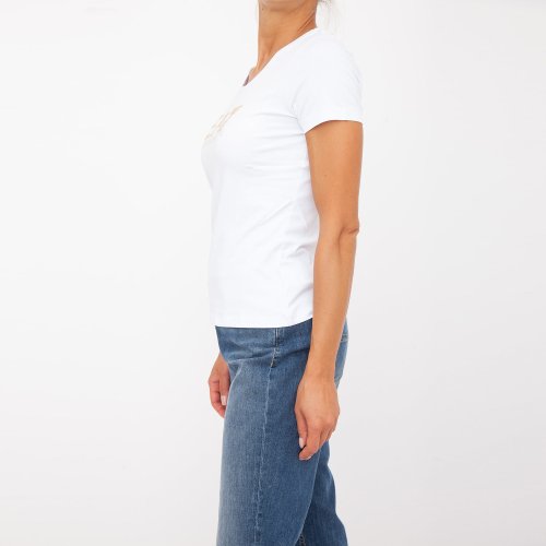 Жіноча футболка EA7 EMPORIO ARMANI T-SHIRT BIANCO