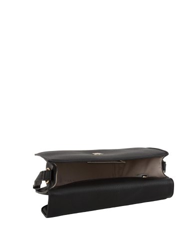 Женская кроссбоди TWIN-SET TRACOLLA CON PATTA STONDATA NERO