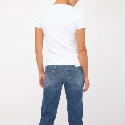 Жіноча футболка EA7 EMPORIO ARMANI T-SHIRT BIANCO