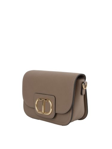 Жіноча кросбоді  TWIN-SET TRACOLLA CON PATTA TAUPE