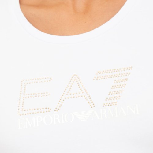 Жіноча футболка EA7 EMPORIO ARMANI T-SHIRT BIANCO