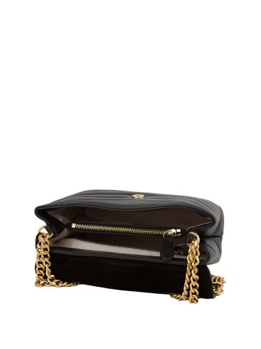Женская кроссбоди TWIN-SET TRACOLLA CON PATTA GRANDE IN PELLE NERO