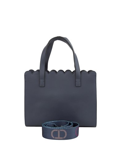 Жіноча сумка з ручками TWIN-SET SHOPPER PICCOLA BLU