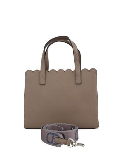 Женская сумка с ручками TWIN-SET SHOPPER PICCOLA TAUPE