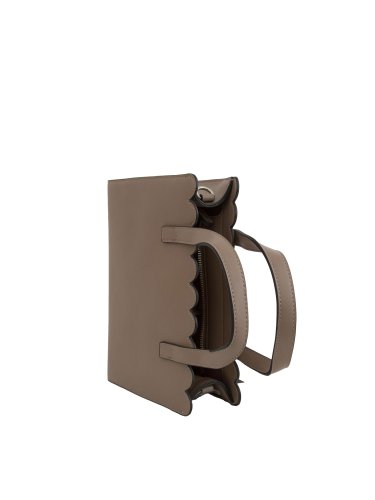 Женская сумка с ручками TWIN-SET SHOPPER PICCOLA TAUPE