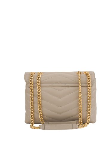 Жіноча кросбоді  TWIN-SET TRACOLLA CON PATTA GRANDE IN PELLE TAUPE