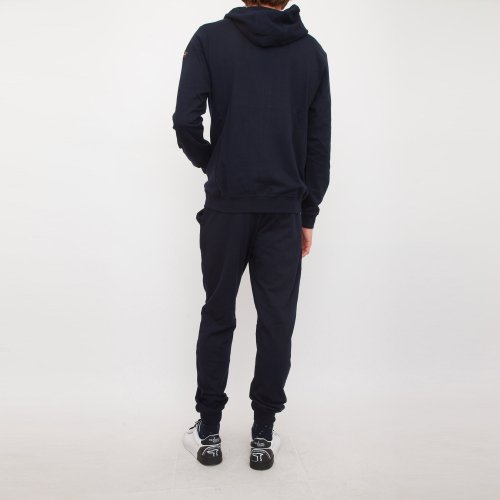Мужской спортивный костюм PAUL&SHARK TUTA BASE COTONE BLU