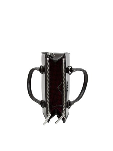 Женская сумка с ручками LIU JO S SATCHEL DOUBLE ZIP NERO