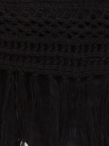 Женская толстовка TWIN-SET FELPA CHIUSA CORTA NERO