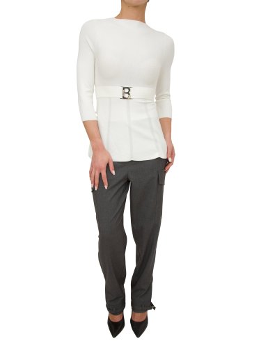 Жіночий светр BLUGIRL Maglieria BIANCO