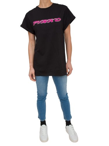 Жіноча футболка  PINKO T-SHIRT NERO