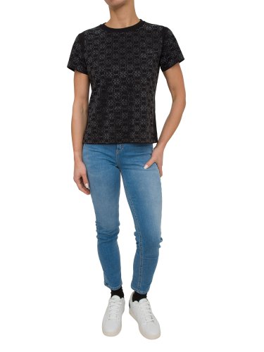 Женская футболка PINKO T-SHIRT NERO