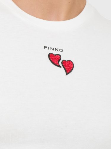 Жіноча футболка  PINKO T-SHIRT BIANCO