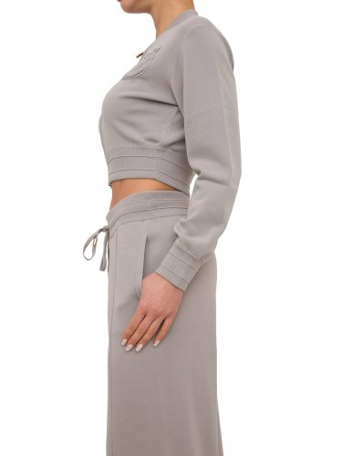 Женская толстовка PINKO BOMBER GRIGIO
