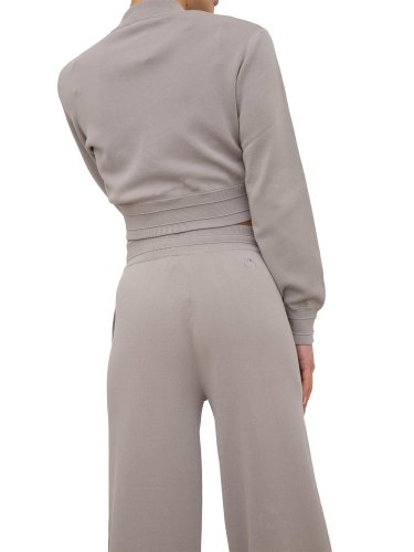 Женская толстовка PINKO BOMBER GRIGIO