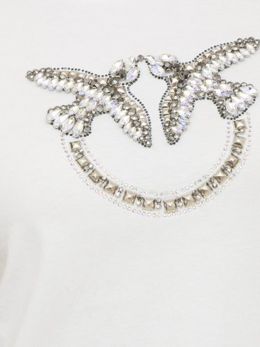 Жіноча футболка PINKO T-SHIRT BIANCO