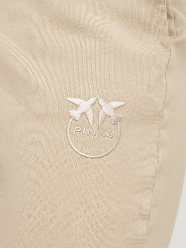 Женские спортивные штаны PINKO PANTALONE FELPA BEIGE