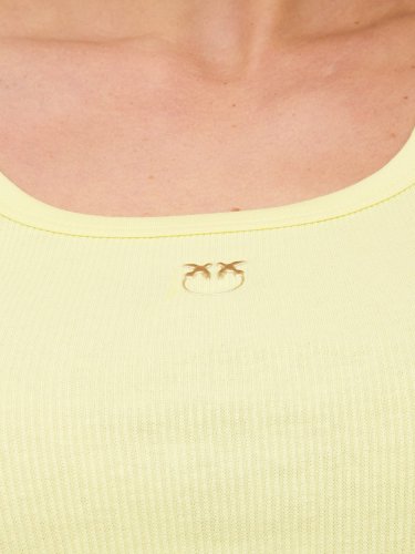 Жіноча майка PINKO Jersey GIALLO