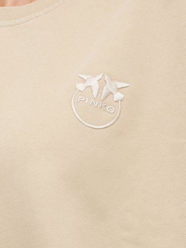 Женская толстовка PINKO FELPA BEIGE