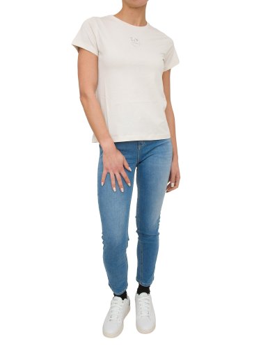 Жіноча футболка  PINKO T-SHIRT BEIGE