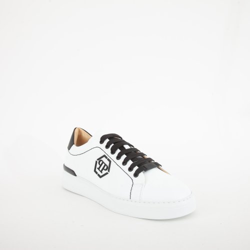 Чоловічі кросівки PHILIPP PLEIN Lo-Top Sneakers Hexagon BIANCO