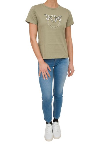 Жіноча футболка PINKO T-SHIRT VERDE