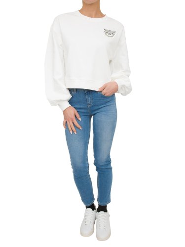 Женская толстовка PINKO FELPA BIANCO