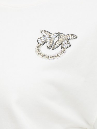 Женская толстовка PINKO FELPA BIANCO