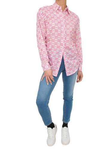 Женская рубашка с длинным рукавом PINKO CAMICIA FUXIA
