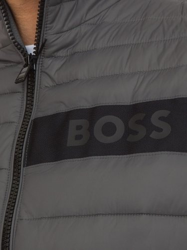 Чоловічий жилет BOSS Outerwear GRIGIO