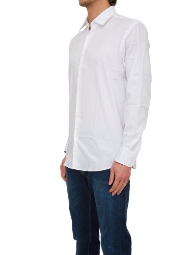Мужская рубашка с длинным рукавом BOSS Shirts BIANCO