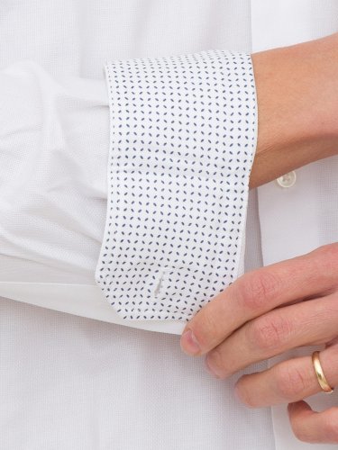Мужская рубашка с длинным рукавом BOSS Shirts BIANCO