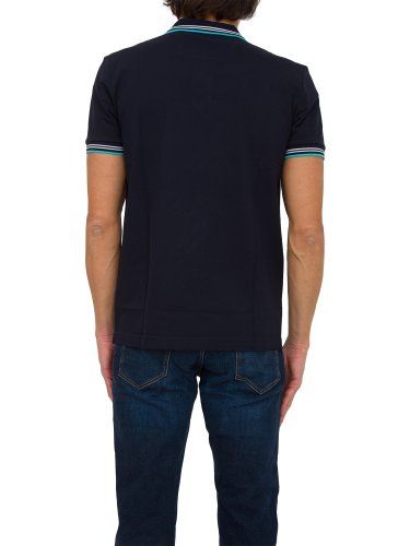 Мужское поло BOSS Jersey BLU
